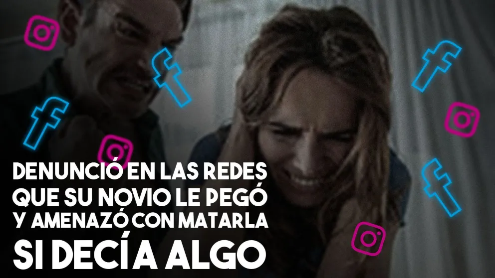 Denunció en las redes sociales que su novio le pegó y la amenazó de muerte