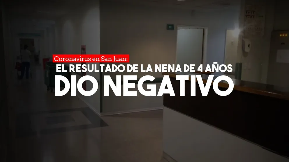 Salud Pública informó que la nena de 4 años dio negativo de coronavirus