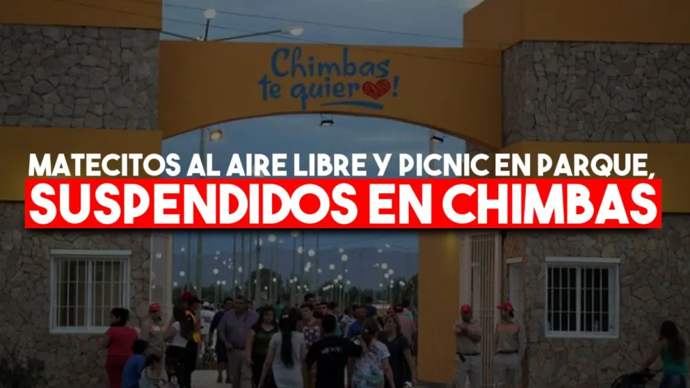Cierran el camping municipal y el parque de Chimbas