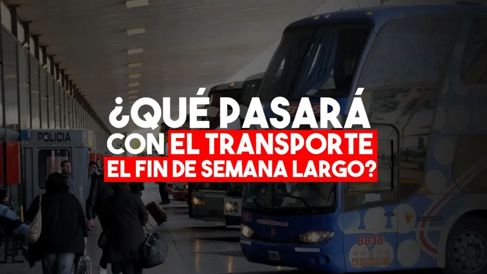 Desde el viernes suspenden el transporte de larga distancia y los vuelos de cabotaje