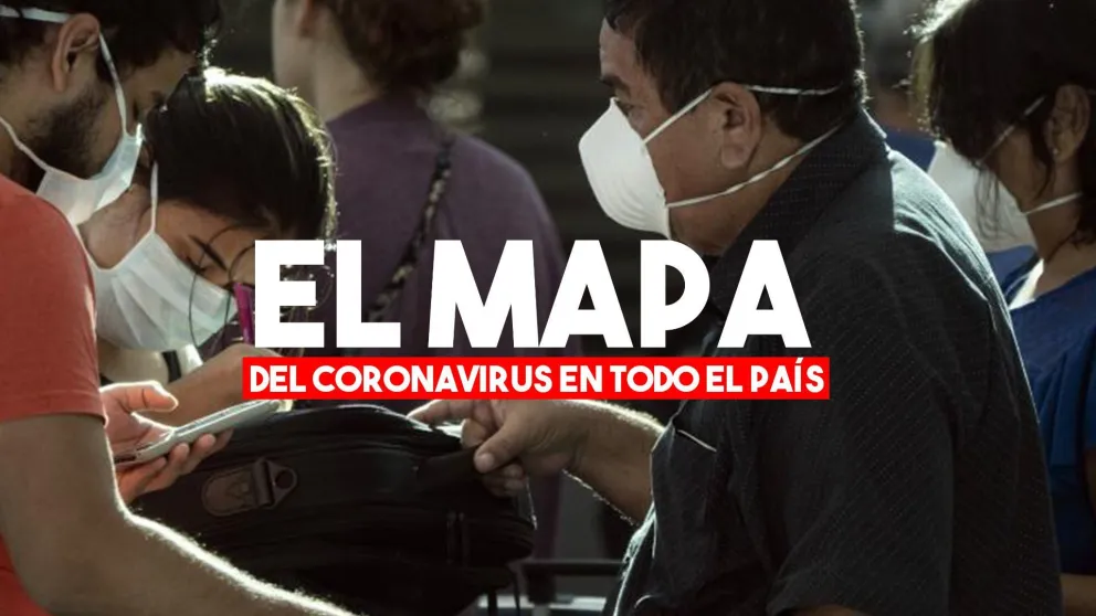 Así está el coronavirus, provincia por provincia