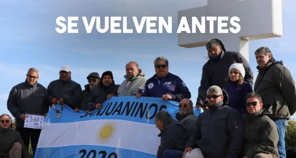 Adelantaron el regreso de los veteranos que viajaron a Malvinas