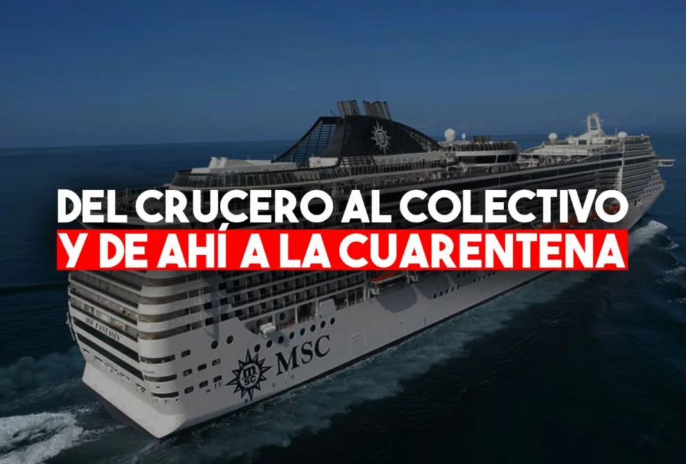 Apenas lleguen, los sanjuaninos que viajaron en crucero deberán hacer cuarentena obligatoria