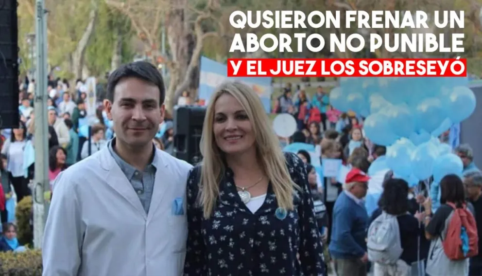 Sobreseyeron a la pareja y el médico que intentaron frenar un aborto no punible