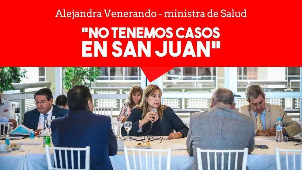 Venerando: "No tenemos ningún caso, trabajamos para contener la expansión del virus"