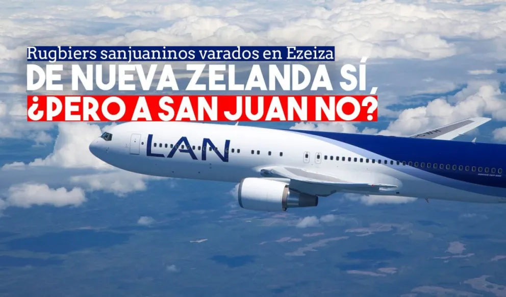Un grupo de rugbiers llega de Nueva Zelanda pero temen que queden varados en Buenos Aires