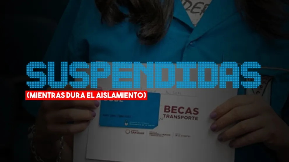Sin becas de transporte durante el aislamiento