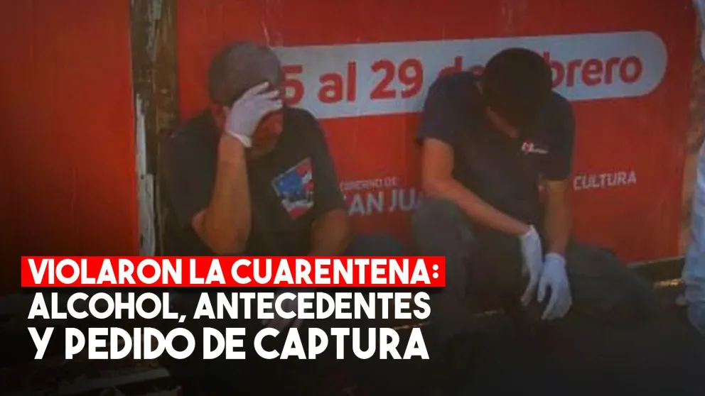 No cumplió con la cuarentena, se fugó de la policía: tiene antecedentes y pedido de captura