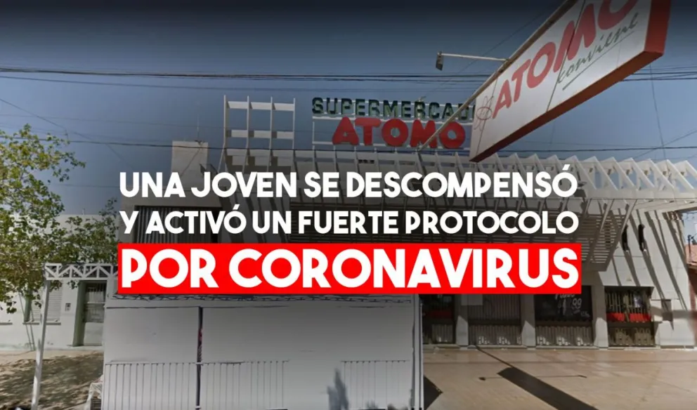 Una joven se descompensó en un supermercado y activó el protocolo
