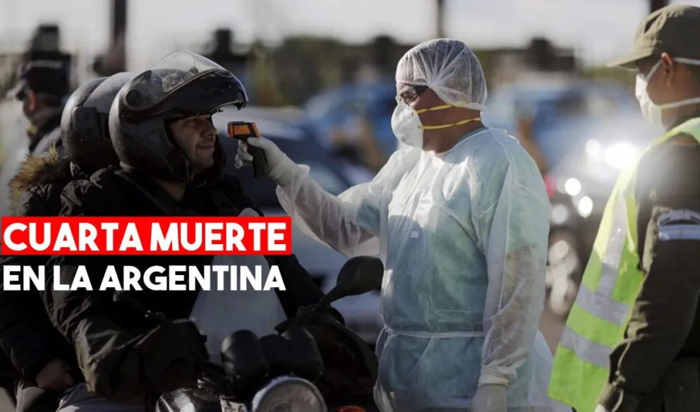 Coronavirus: confirman la cuarta muerte en la Argentina