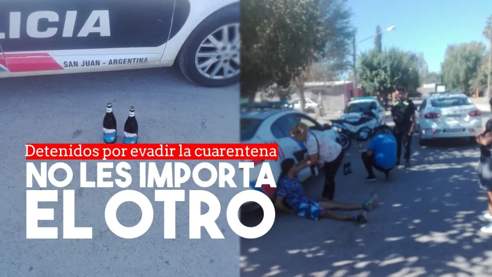 Detenidos por evadir la cuarentena: unos borrachos, el otro por ver pelis en la plaza
