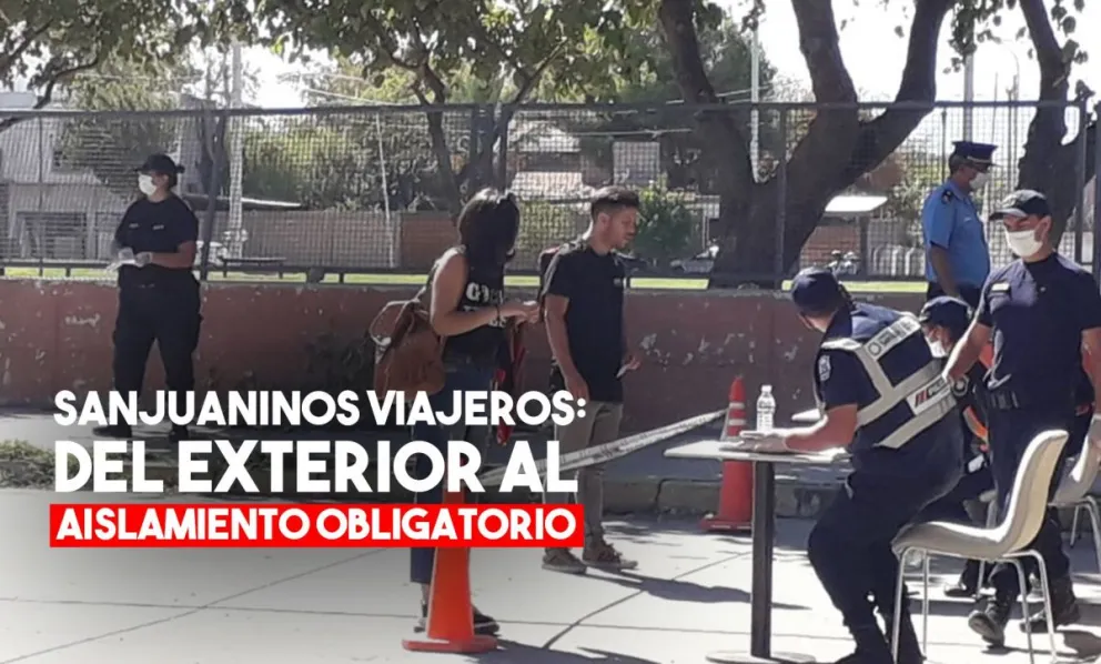 Llegaron los primeros sanjuaninos que estuvieron en el exterior
