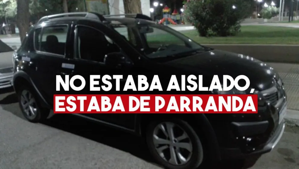 Violó la cuarentena, le hicieron el test de alcoholemia y le dio 2,22