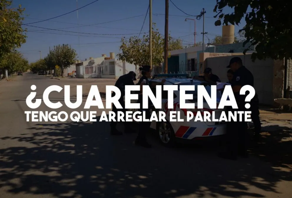 Violó la cuarentena para ir a arreglar un parlante