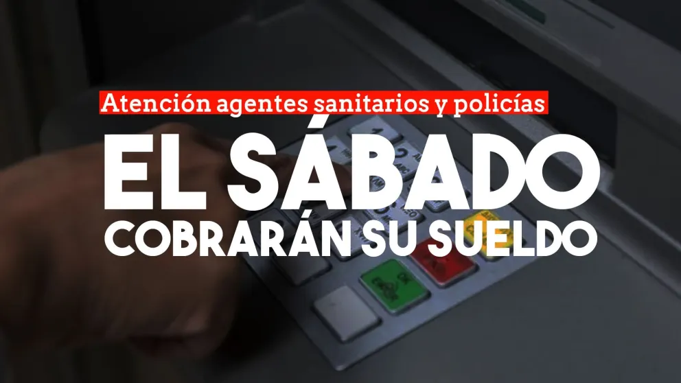 Agentes de salud y de seguridad cobrarán el 28 de marzo