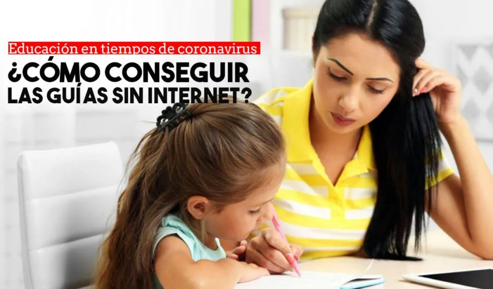 El ministro de Educación explicó cómo trabajarán contenidos los alumnos que no tienen internet
