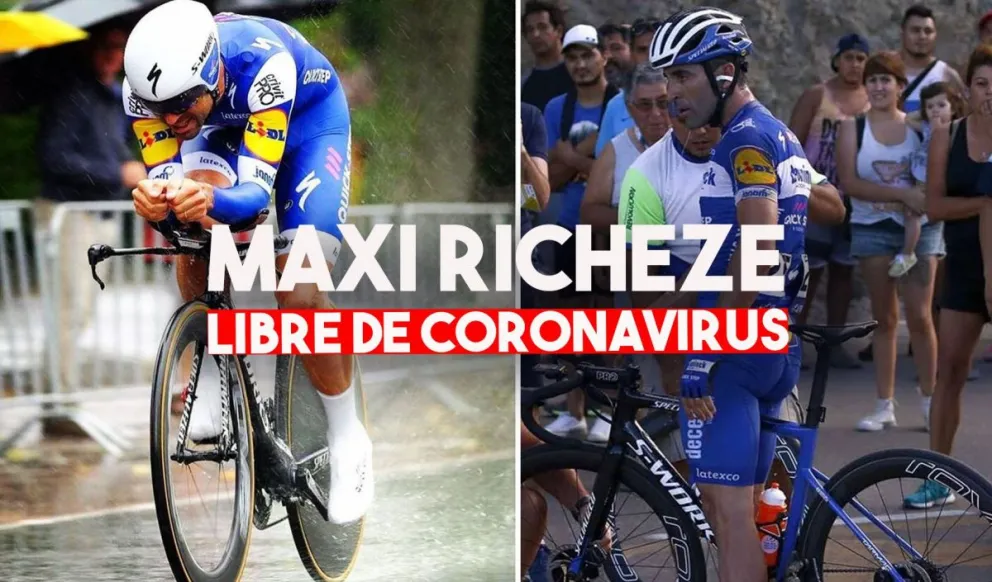 Maxi Richeze recibió el alta y ya no tiene coronavirus