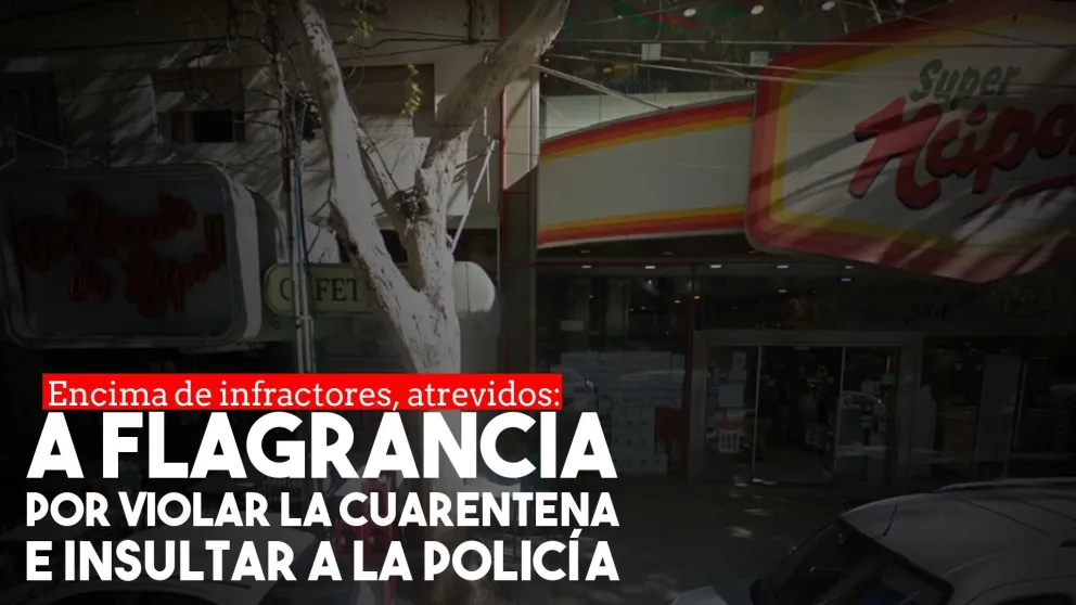Una pareja detenida por violar la cuarentena e insultar a la Policía