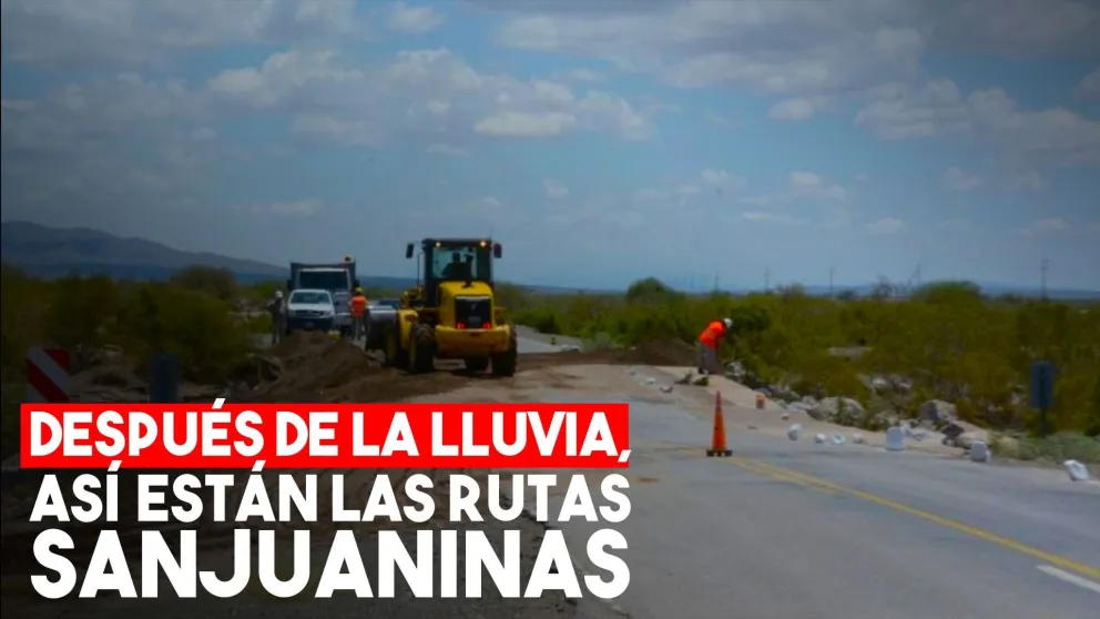 Hay caminos con creciente luego de la intensa lluvia