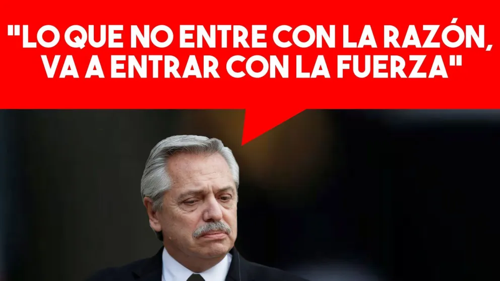 Fernández, sobre el aislamiento: "Lo que no entre con la razón, va a entrar con la fuerza"