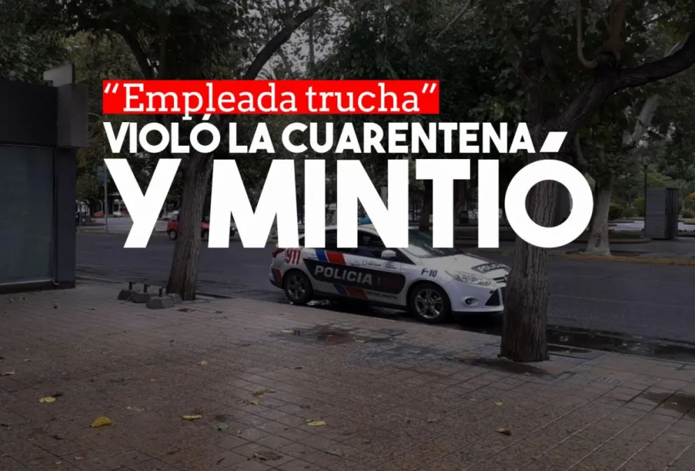 Violó la cuarentena y se hizo pasar por trabajadora de la Dirección de la Mujer