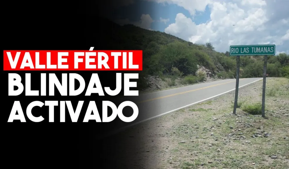 Valle Fértil blindó sus accesos para no exponerse a contagios de coronavirus