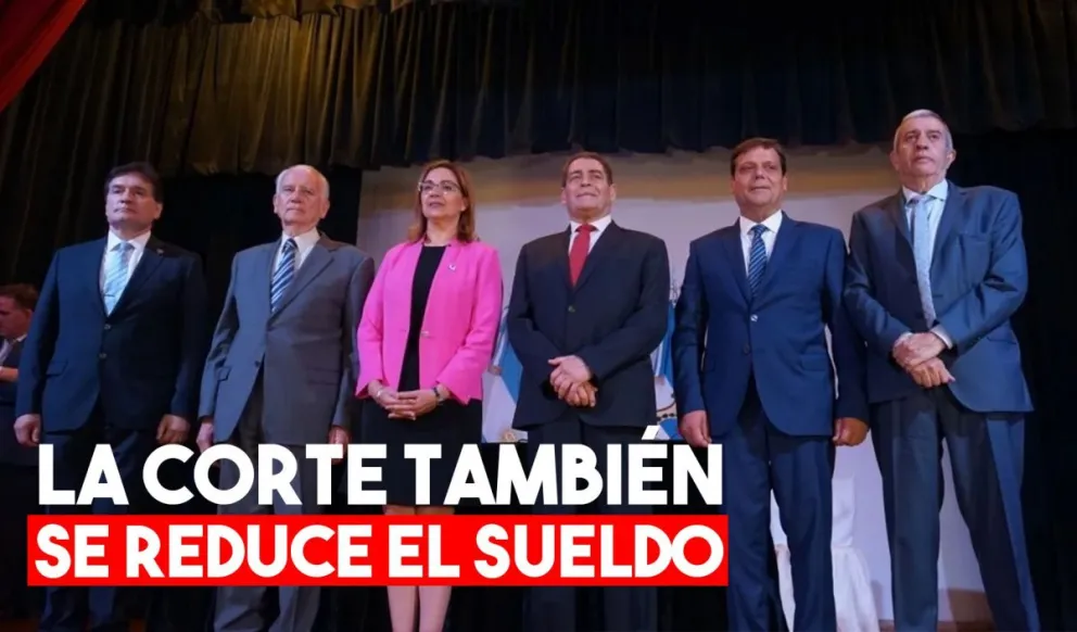 La Corte también anunció la reducción de sus sueldos por la emergencia sanitaria