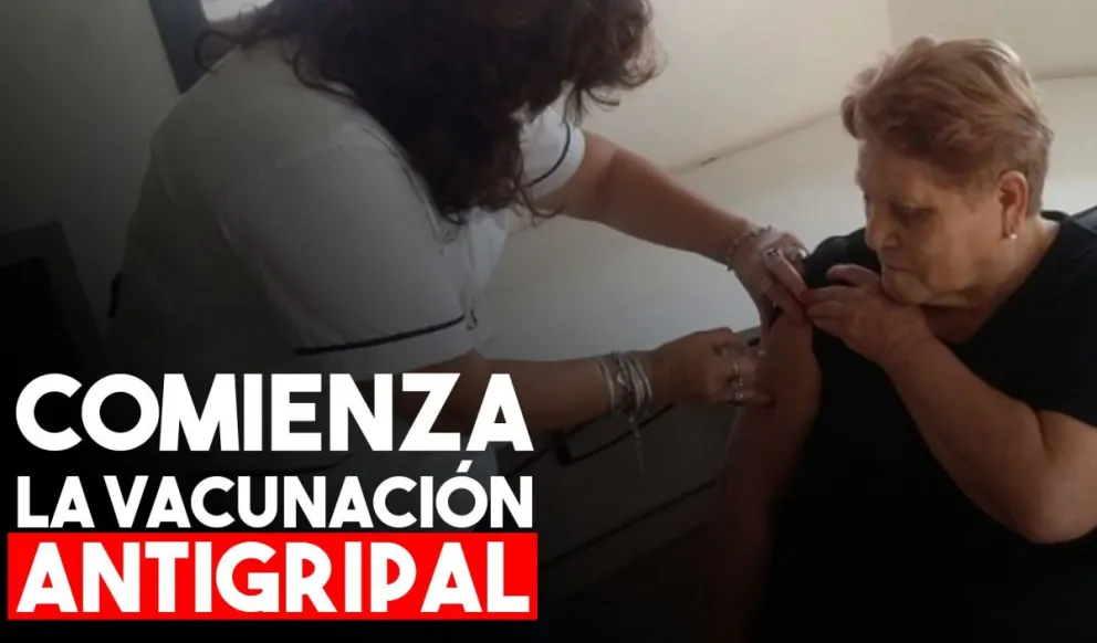 El lunes 30 comenzarán con la vacunación antigripal casa por casa