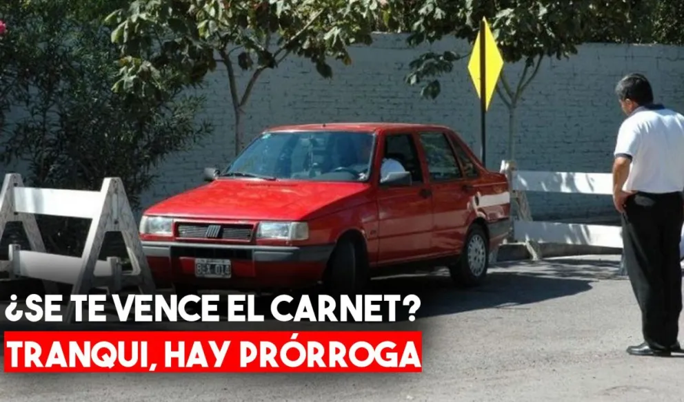 Emicar: se prorrogarán los vencimientos de las licencias de conducir
