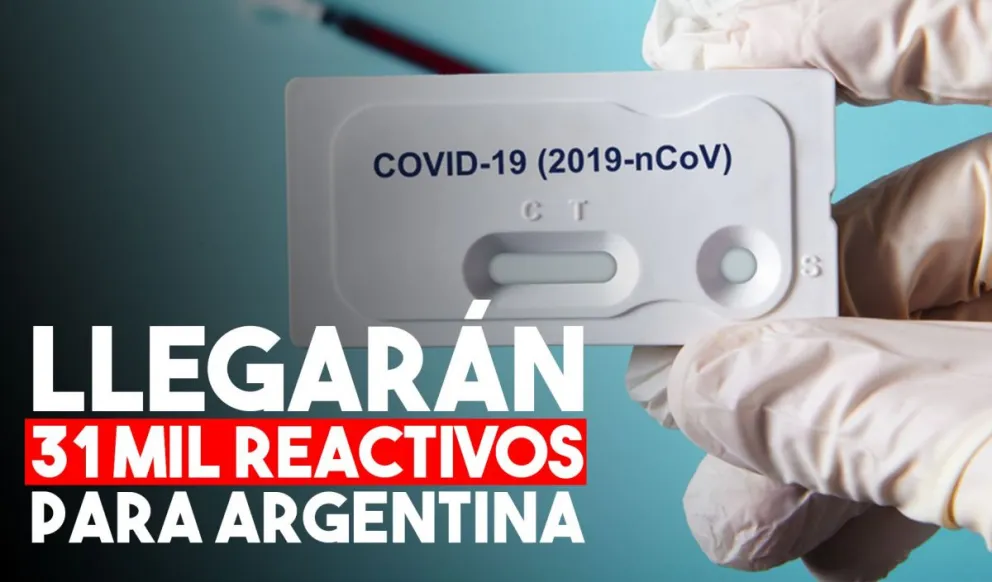 El Gobierno anunció la llegada de 31.000 reactivos para detectar el coronavirus