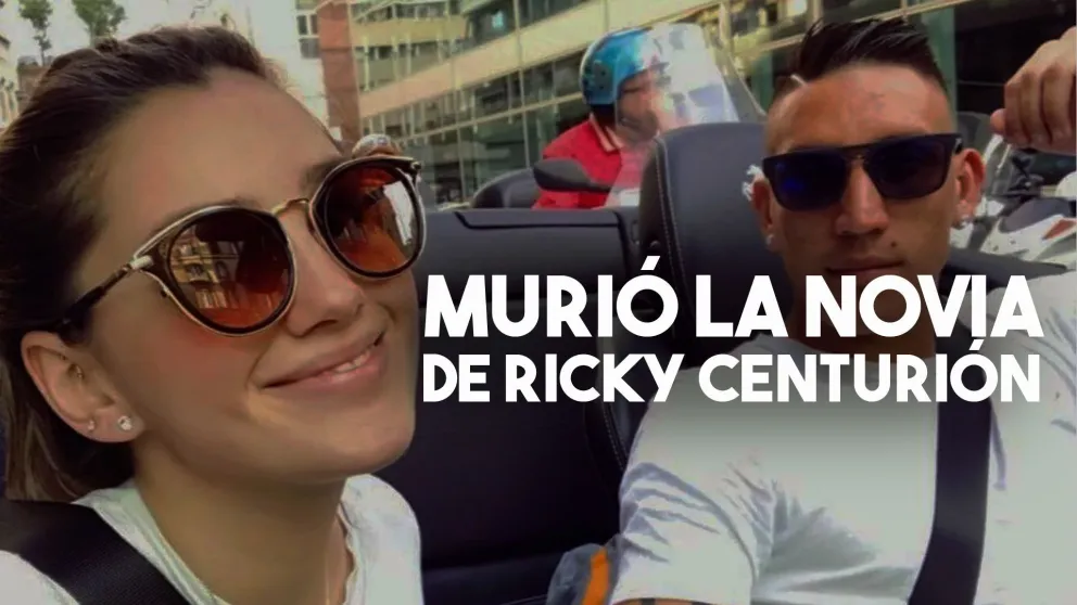 Murió la novia de Ricardo Centurión en un siniestro vial
