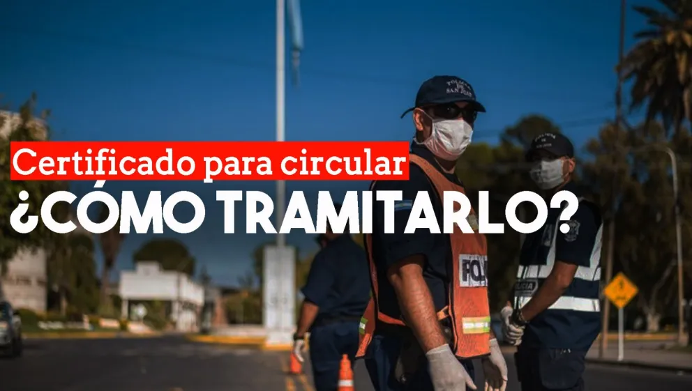 Cómo se tramita el nuevo certificado de circulación que lanzó el Gobierno