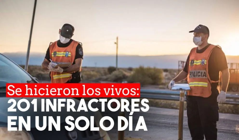 Más de 200 personas violaron la cuarentena en un solo día