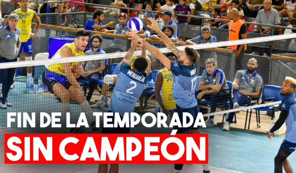 Dieron por terminada la temporada de vóley 2019/2020