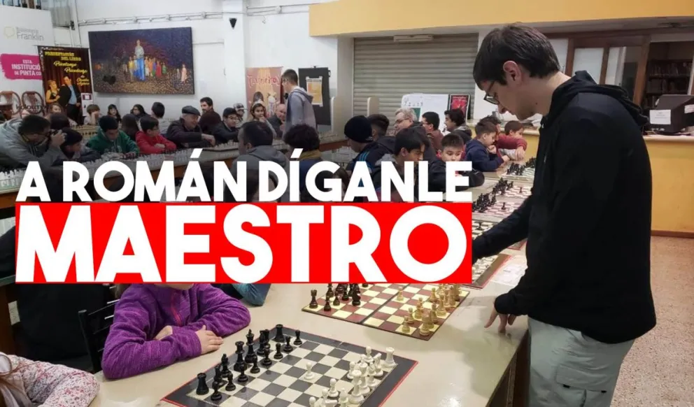 Román Herrman, el ajedrecista que no se pone límites para soñar
