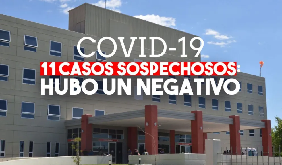 Uno de los casos sospechosos dio negativo y quedan 11 resultados en espera