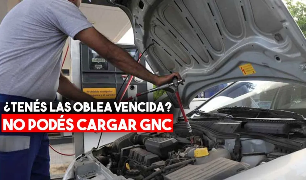 No se cargará más GNC a los vehículos con obleas vencidas