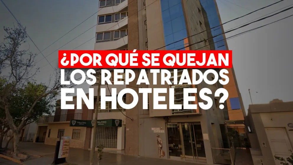 Quejas de los repatriados que fueron aislados en hoteles