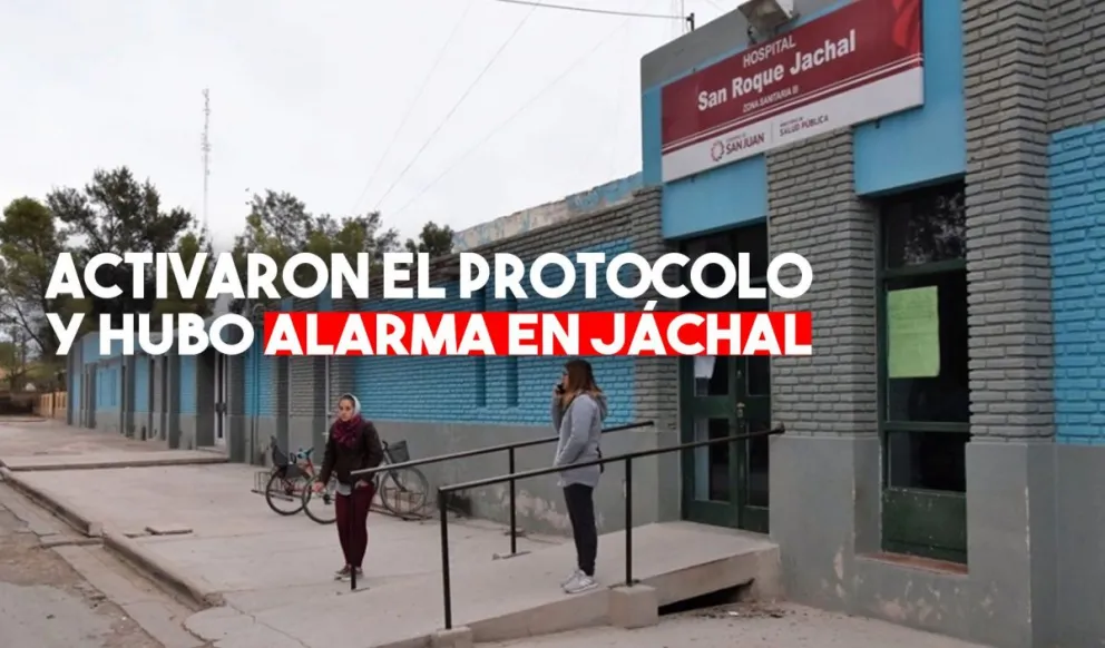 Jáchal activó el protocolo del COVID-19 por un paciente que ingresó al hospital San Roque