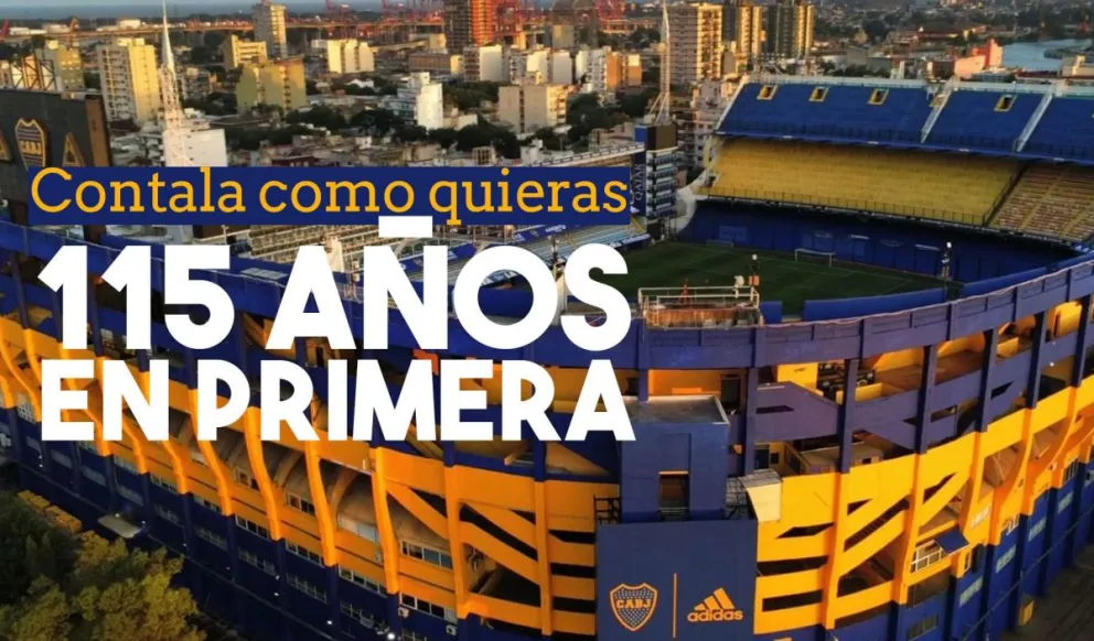 Aniversario de Boca: repasamos su historia en números