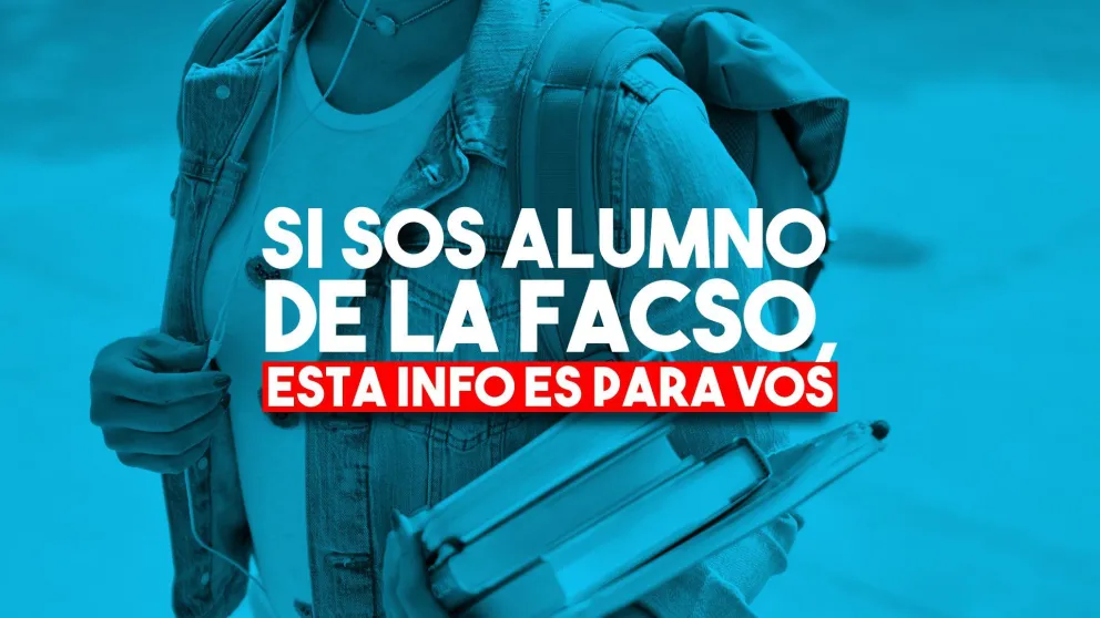 FACSO: prorrogaron las regularidades de materias por un año