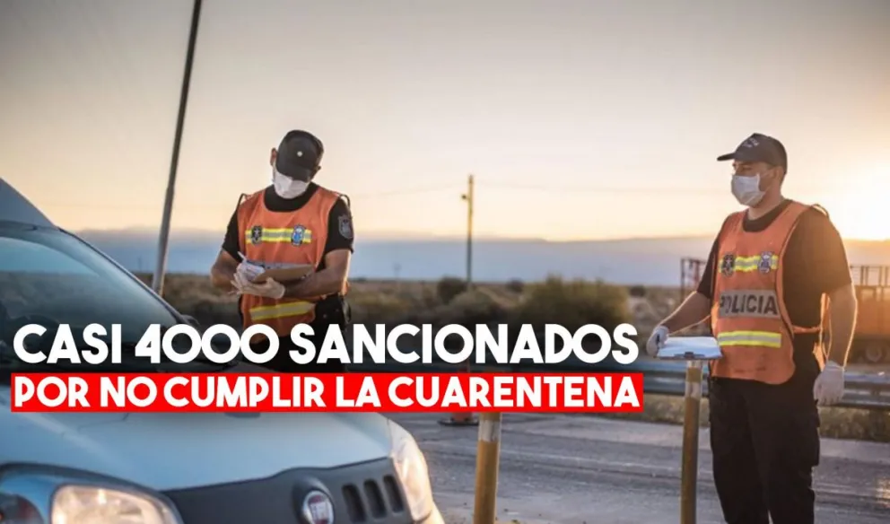 Ya son 3926 las personas sancionadas por incumplir con el aislamiento social preventivo en San Juan