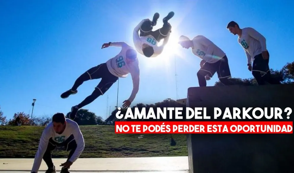 Dictarán un taller de parkour para entretenerse durante la cuarentena