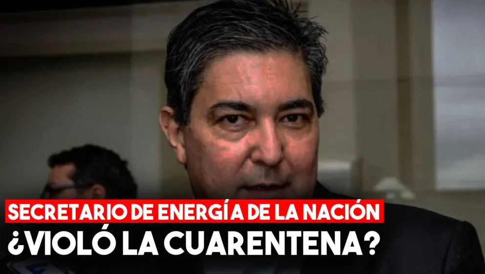 Buscaban a una mujer por difundir fake news y encontraron al Secretario de Energía de la Nación