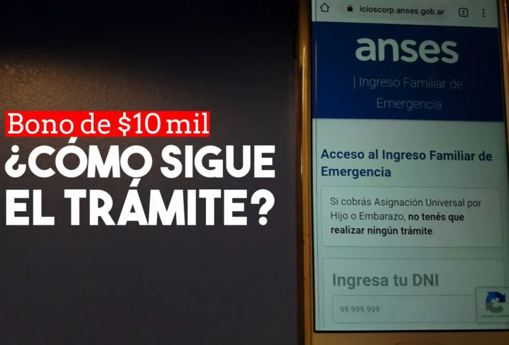 Así continúa el trámite de los que aprobaron la inscripción para cobrar el bono de 10 mil pesos