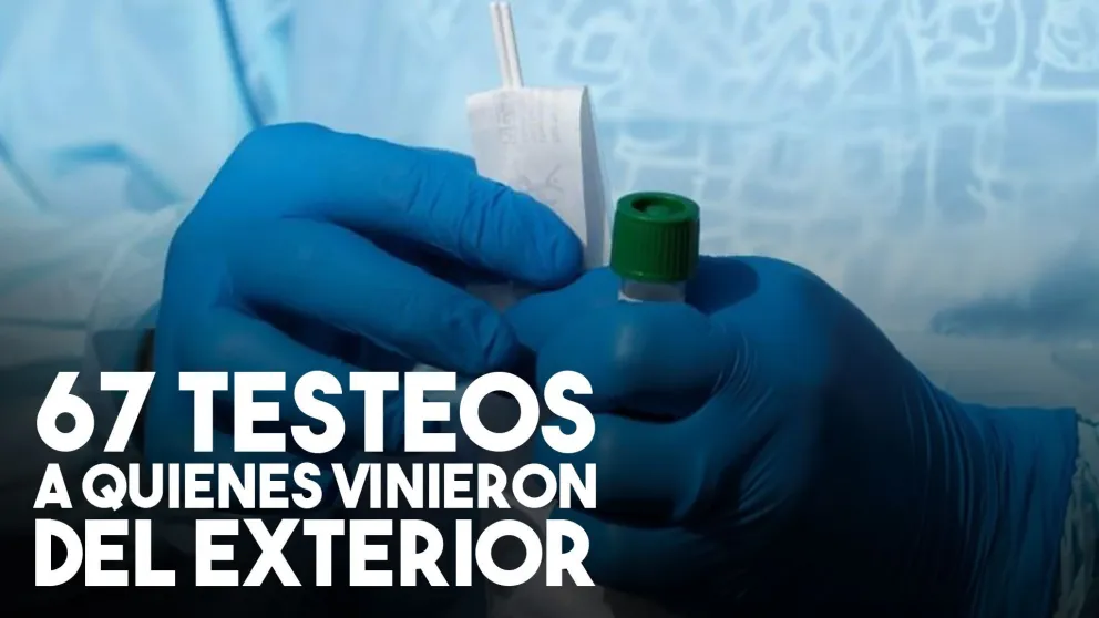 Les hicieron testeos a las personas que están en los hoteles y los resultados se conocerán en pocas horas