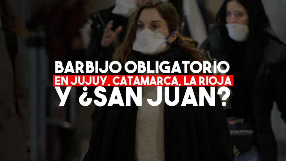 En San Juan también analizan el uso obligatorio del barbijo