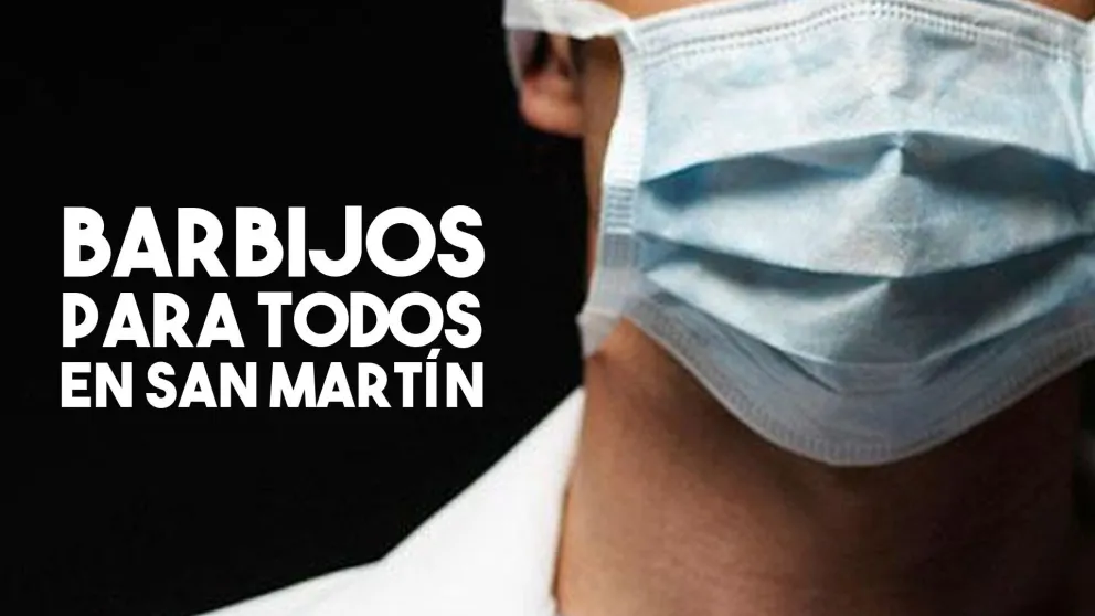 Entregan más de 6 mil barbijos a vecinos de San Martín