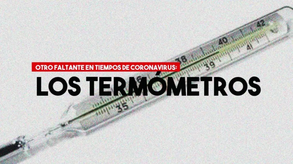 Hay faltantes de termómetros en farmacias sanjuaninas por el Coronavirus