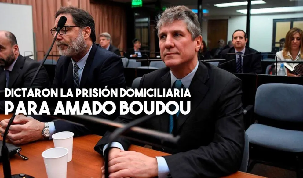 Le otorgaron la prisión domiciliaria a Amado Boudou